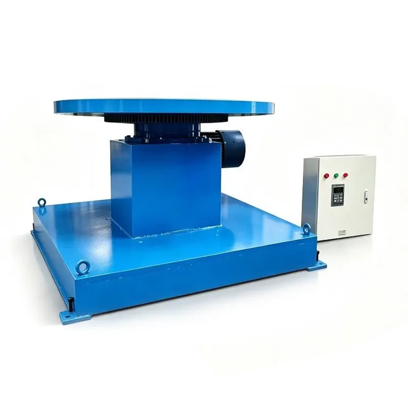 Mesa de trabajo giratoria de velocidad variable DN800 para rectificado de válvulas